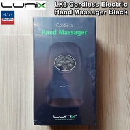 Lunix® LX3 Cordless Electric Hand Massager Black เครื่องนวดมือ ไฟฟ้า ไร้สาย Cordless Electric Hand Massager with Compression, 6 Levels Pressure Point Therapy Massager for Arthritis, Pain Relief, Carpal Tunnel and Finger Numbness