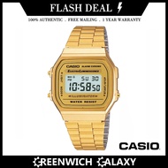 Casio Authentic Vintage Gold Watch (A168WG-9W)