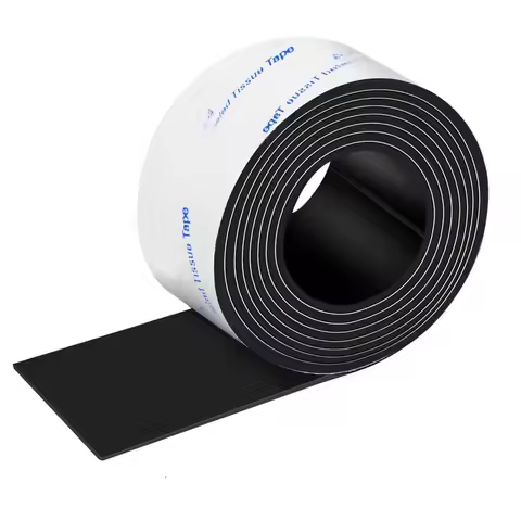 0.6in Thickness Adhesive Silicone Strips, Non Slip Adhesive Silicone Feet for Any Furniture and Appl