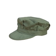 ZWJPW-WW2 US Army Green HBT Octagonal Field Cap Men Outdoor Tactical Sport HAT