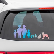 Family Car Sticker Family Car Decals Stickers Bundle Stick Figure Sticker