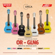 ORCA Gitar Lele Mini OR - GLN6 Senar 6 Nylon Guitar