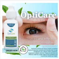 Opticare Miracle Eye Drops and Lutein 30ml Original for Eye Care Blurry Vision Astigmatism Glaucoma