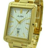 Alba AS9B52X1 Men Jam Tangan Pria Original Gold Kotak AS9B52 Quartz
