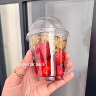 8 OZ PET CUP PACKAGE WITH PET CONVEX LID
