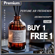 Scent Out BUY 1 FREE 1 New Premium Essential 0il Reed Diffuser Room Fragrance Aromatherapy Aroma Dif