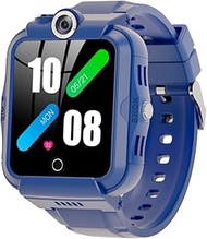 Pingo Track 4G Smart Watch for Kids Girls Boys - Kids Watch Phone with GPS Tracker, HD Camera, SOS, WiFi, Pedometer, Audio and Video Calling, Text - Smartwatch Children, T-Mobile Sim Only Blue