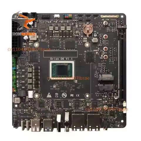 World's First Open Arm V9 Mini Itx Motherboard, 12-core Cpu, 28.8tops Npu, Lpddr5 and Pcie Gen4 16-l