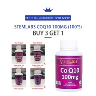 Buy 3 Get 1 SAMZHE StemLabs CoQ10 100mg (100's) [JAKIM HALAL] Heart Energy Booster TTC | EXP: 2028