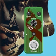 Rowin รองเท้าเอฟเฟคกีต้าร์ไฟฟ้าฟัซซี่ชู G-Fuzz S-Fuzz Frenzy stax amusik zikzic ให้สายเดี่ยวขนาดเล็ก