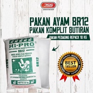 BR12 Pelet Pakan Ayam Hi Pro Umur 21 hari - Panen Kemasan 10 kg