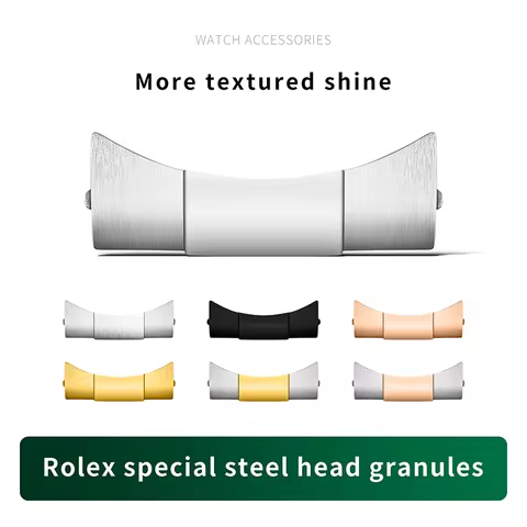 20/21/22mm Stainless Steel Solid Connector For Rolex Submariner Daytona GMT 41mm Datejust Sea-Dwelle