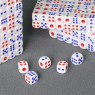 Dice Set White Plastic Dice KTV Bar Drinking Dice 100 Large Dice