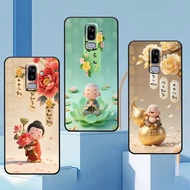 Samsung J8 case printed with calligraphy meaning of life