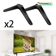 HONEYROOM TV Base, 32-55 Inch with Screw Sets TV Desktop Stand, TV Legs Table Top TV Pedestal Feet B