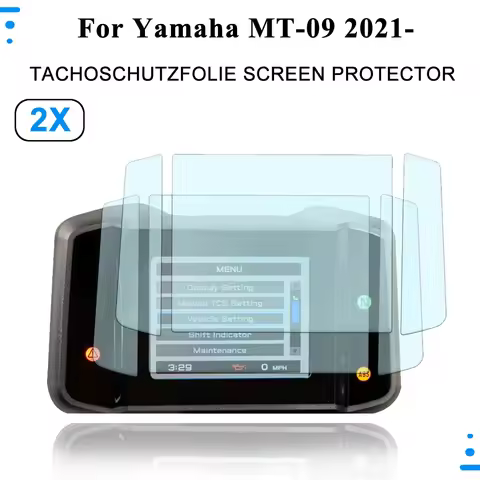 9H Motorcycle Scratch Cluster Screen Dashboard Protection Instrument Film 2 New For Yamaha MT-09 MT0