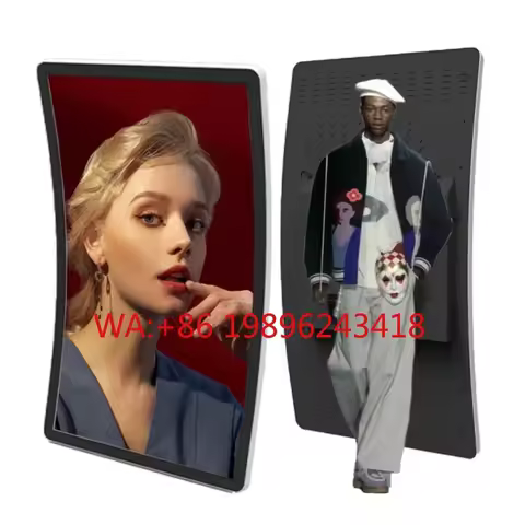 Wholesales High Quality 32 Inch Wall Mounted Curved Screen with Capacitive Touch 4K Display Business