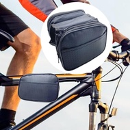 [Prettyia11] Front Bag Handlebar Bag Saddle Bag Portable Carrier Front Frame Pouch, Bike Phone Bag for Mountain Road Bike