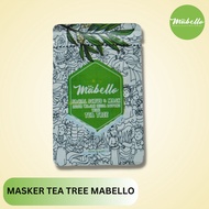 Masker Wajah Tea Tree Mabello Masker Wajah Mengurangi Bruntusan BPOM