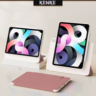 KENKE เคส iPad 2-in-1 กระเป๋าแท็บเล็ตที่ถอดออกได้อะคริลิค HD เคสใสสำหรับ iPad Pro 11 นิ้ว คสไอแพด air 5 Gen Air 4 Gen Case iPad Mini 6 ไอแพด รุ่นที่ 9 รุ่นที่ 8 รุ่นที่ 7 Pro 12.9 นิ้ว (2020/2021/2022 ) มีตัวล็อคแม่เหล็ก ไม่มีช่องใส่ดินสอ