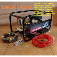 Europa Hilt CAT-1YL90A Plunger Pump c/w Motor 3Hp with Full Frame/Spray Hose 10m/Copper Gun G001 ID3