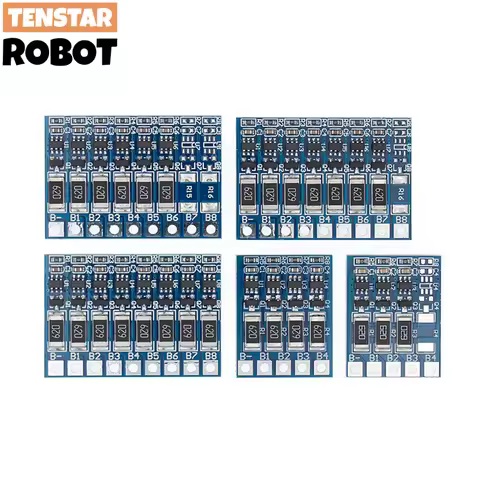 5S 21V 4.2V Balance Function Protection Board 68mA 5S Li-ion Lipo Battery Lithium 18650 Batteries Ba