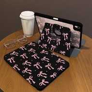 Pink Butterfly ipad Protective Case with Exposed Logo720°Rotating tablet protective case, shockproof