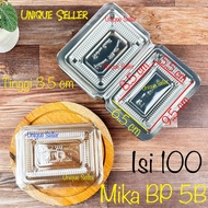 [Contents 100] Mika 5B 5 B BP Size 9.5x6.5x3.5 cm Mika Cake Putu Ayu Bolu Mochi Pia Pie Snack Market