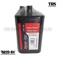 Power-Gen 6V 4R25 1209 Lantern Heavy Duty Battery