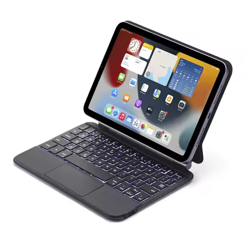 2-in-1 Keyboard Case for Ipad Mini 6 7 Protective Case with Backlit Keys, for Mini 6 & 7 Generation 
