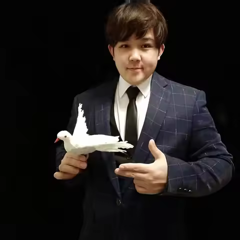 Electronic Bionic Dove By J.C Magic Tricks Classic Dove Magia Props Stage Illusions Gimmicks Profess