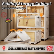 SG STOCK  Foldable Cabinet Drawer Home Organizer Storage Box
