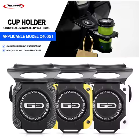For BMW C400GT C400GT Beverage Water Drink Cup Holder Helmet Hook Motorcycle BMW c400gt Special brac