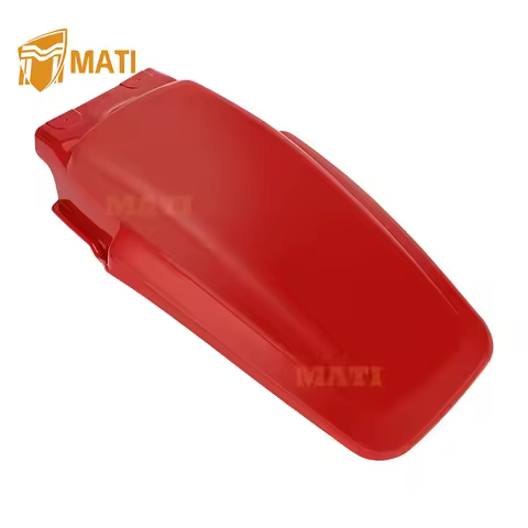 M MATI Red Rear Fender For Honda XR200R 1986-2002 80100-KT0-671ZA