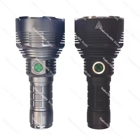 JKK90S Strong Light Flashlight Type-C Charging 26650 26800 26980 Battery