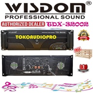 Wisdom TDX32002 Power Amplifier Wisdom TDX-32002 Original Wisdom