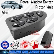 Proton Waja Power Window Switch / Main Switch / Sub Switch / Single Switch (Grey) - 1Pcs / 1Set