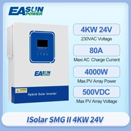 EASUN POWER Hybrid Solar Inverter 4KW 2KW Pure Sine Inverter 24V 12V Dropshipping Solar Inverter Cha