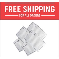 PM2.5 Face Mask Filters ( 5 Layers Filters Replaceable Anti Haze with activated Carbon Filter Insert