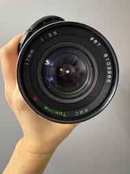 菲林機可用TOKINA RMC 17mm F/3.5 WIDE ANGLE LENS For CANON FD From JAPAN