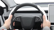 Tesla Model 3 highland 方向盤套把 steering wheel cover