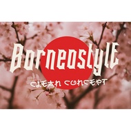 🇲🇾Borneo Style Clean Concept Car Sticker Waterproof