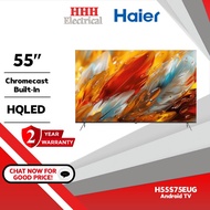 Haier S75E HQLED 4K HDR Android TV H55S75EUG 55" | H65S75EUG 65" / TCL P635 4K UHD Android Smart TV 