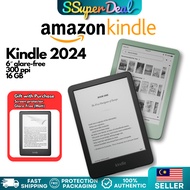 (FREE SCREEN PROTECTOR) 2024 New Kindle | 16 GB + 6" 300 PPI Display eReader