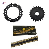 Motorcycle Front Rear Sprocket 8.5mm Bolts Chain Set With 525 Kits For BMW F800R F800 R K73 2009-20