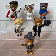 Popular2025Bulk Cadillac Original Factory Trendy Rock President Cowboy Bear Handheld Office Decorati