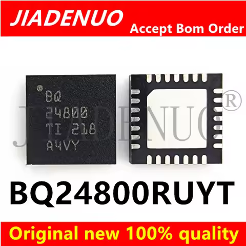 (5pcs)100% Original New BQ24800RUYR BQ24800 24800 BQ25720 25720 BQ25619 BQ25721 BQ25730 QFN Chipset
