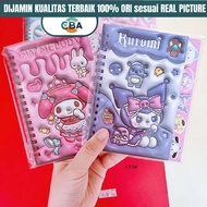 CBA Notebook Planner Sanrio 3D Series My Melody Kuromi Cinnamoroll+Stickers – StationeryLucu School