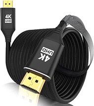 KELink 4K HDMI Cable 25FT/7.5M, in-Wall CL3 Rated HDMI Cable 2.0 Support (HDR10 8/10bit 18Gbps HDCP2.2 ARC) High Speed HD Shielded Cord Compatible with Roku TV/Laptop/PC/HDTV