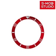 S-MOD SKX007 Seiko 5 SRPD Bezel Insert Sub Red Seiko Mod